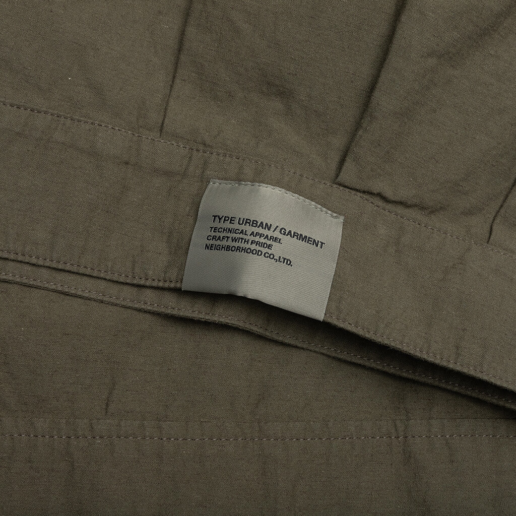 Belted Officer S/S Shirt - Olive Drab