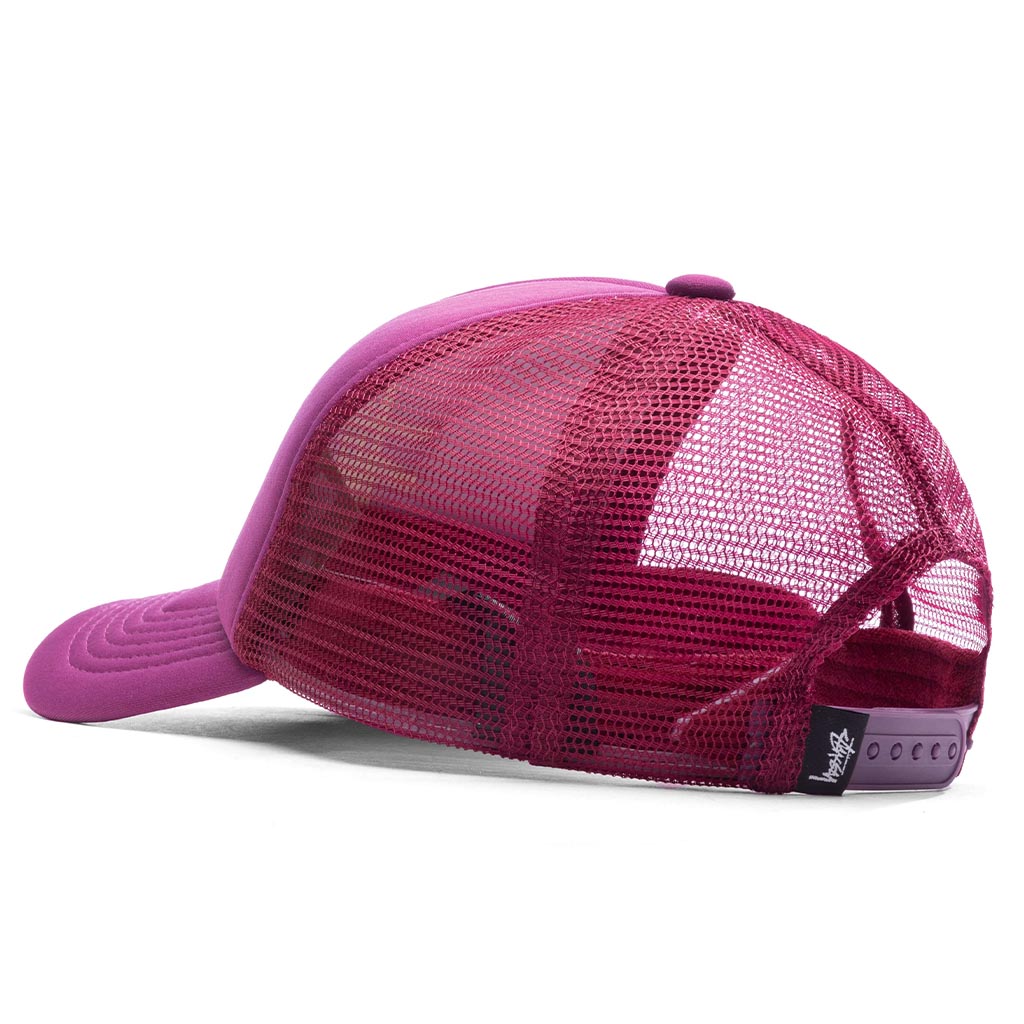 Big Basic Trucker Cap - Plum