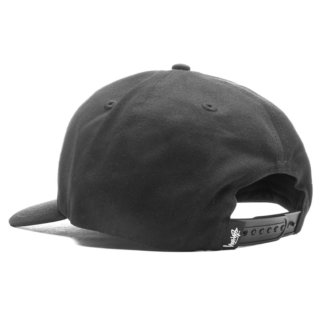 Big Stock Mid Depth Cap - Black