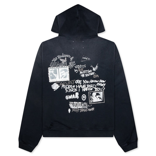 Birdman Of Silver Lake Hooded Sweatshirt - Black