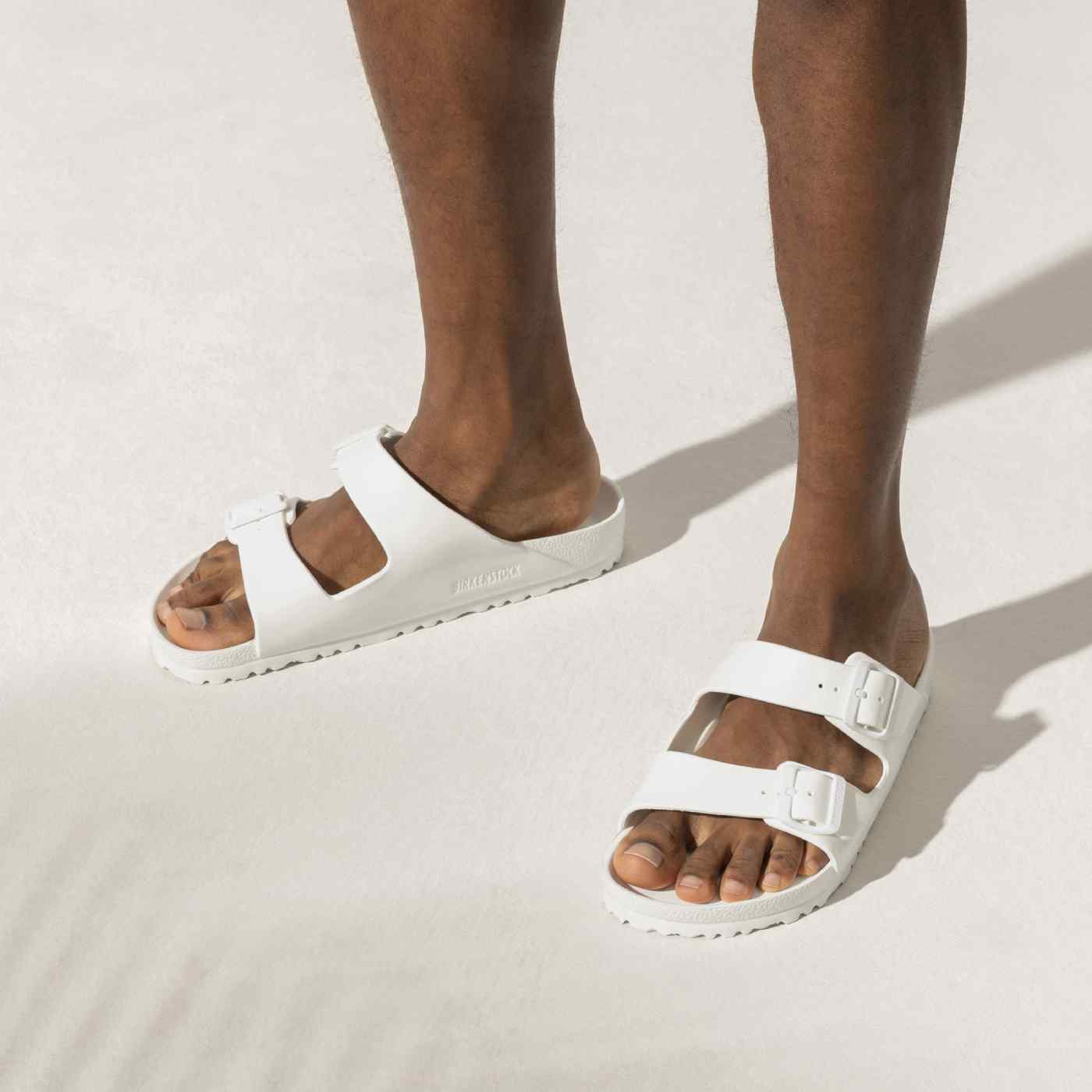 BIRKENSTOCK - ARIZONA EVA 129443 - WHITE - NARROW
