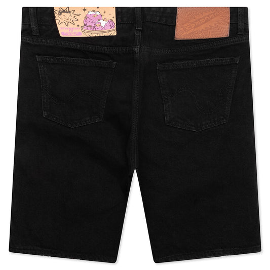 Black Dog Jean Strawberry Fit Shorts - Black Caramel