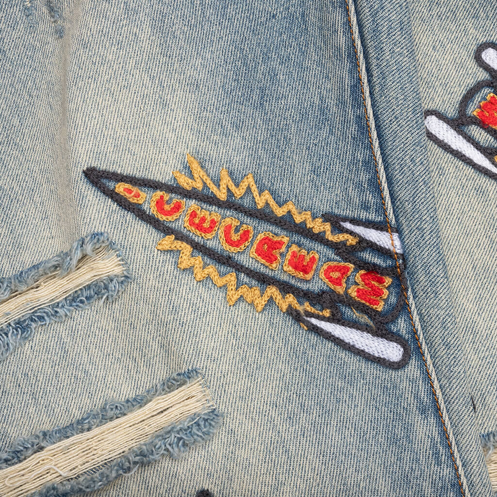 Strawberry Fit Blast Off Jeans - Hot Fudge