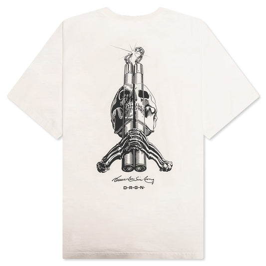 Bones Tee - Vintage White