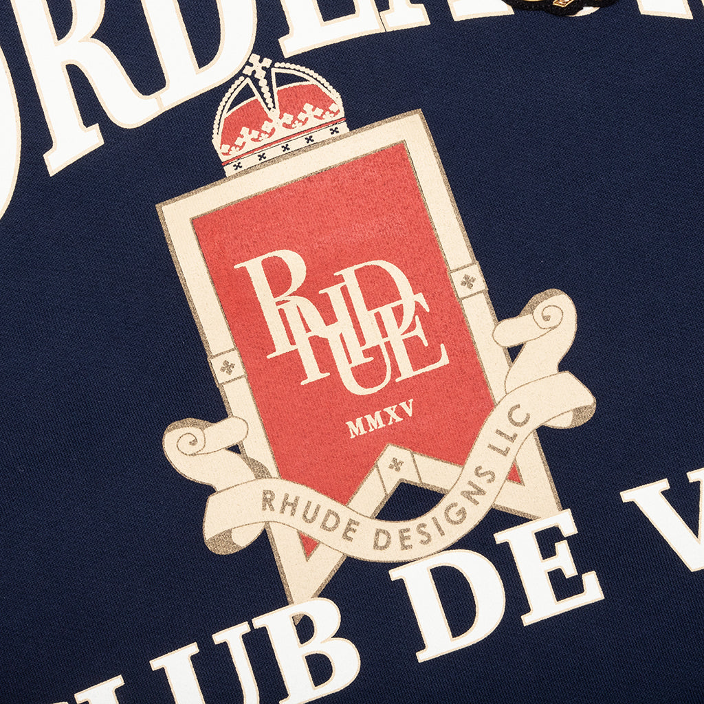 Bordeaux Crewneck - Navy
