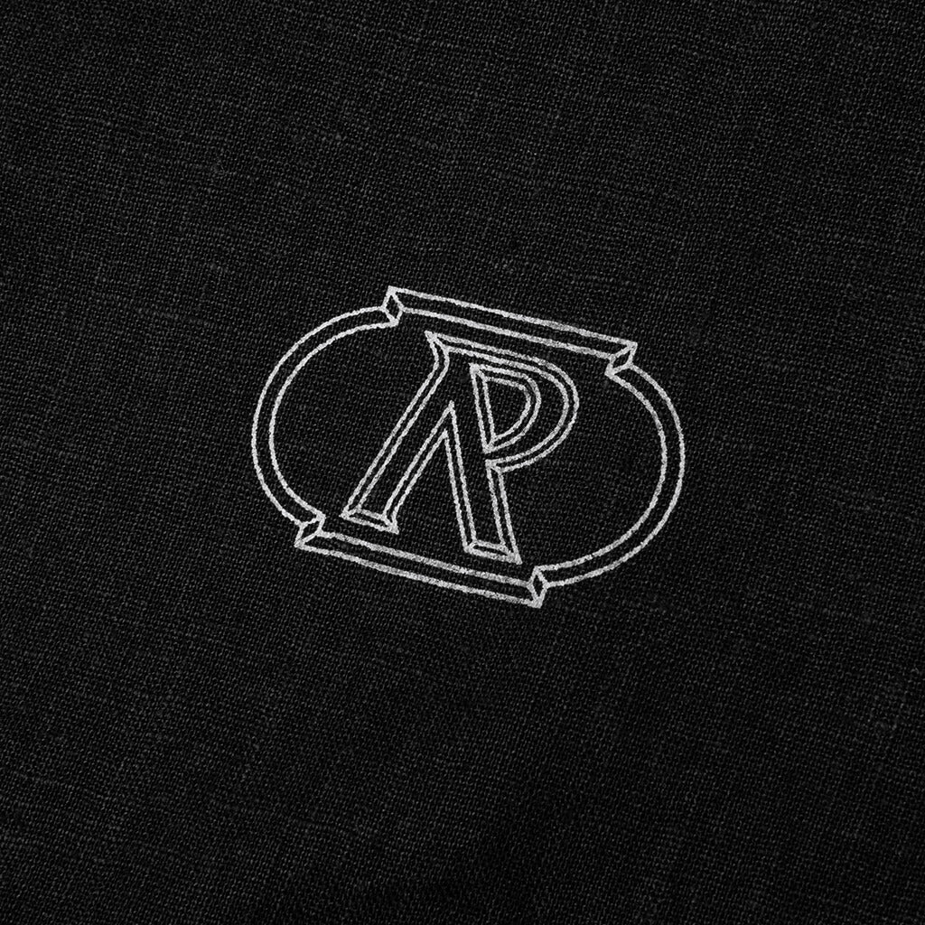 Border Shirt - Jet Black