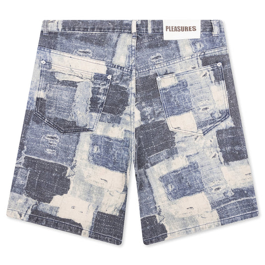 Boro Baggy Jorts - Indigo