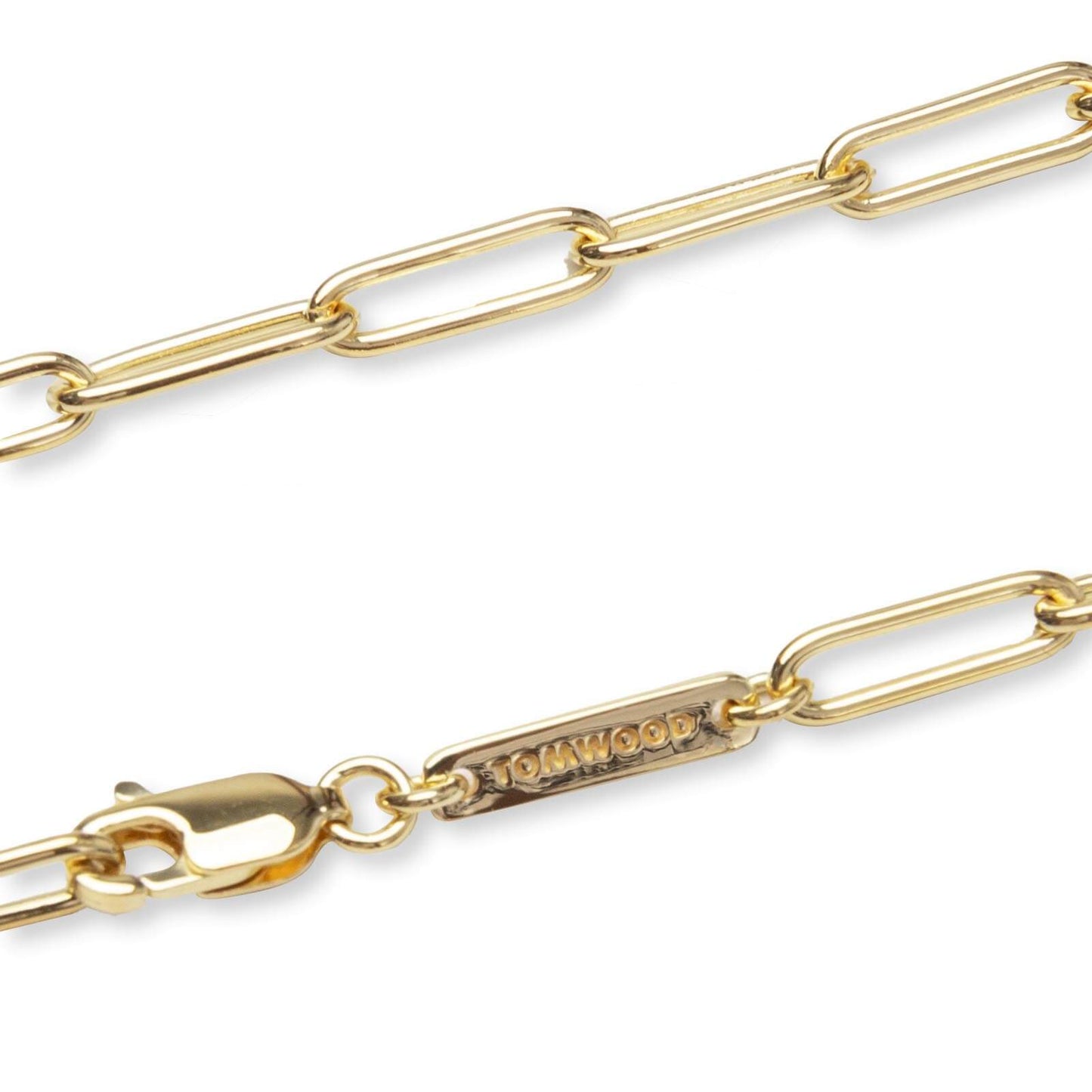 Box Chain Gold - S925 Sterling Silver with 18K Gold Plating