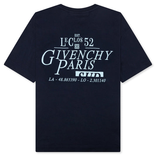 LeClos 52 Boxy T-Shirt - Navy