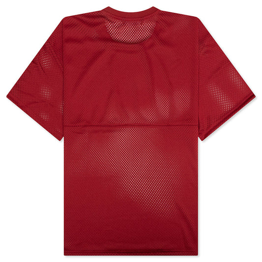 Boyer Mesh Tee - Burgundy