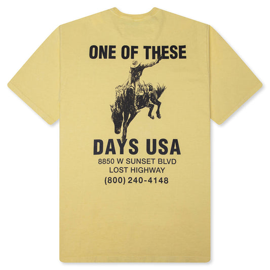 Break On Through T-Shirt - Summer Yellow