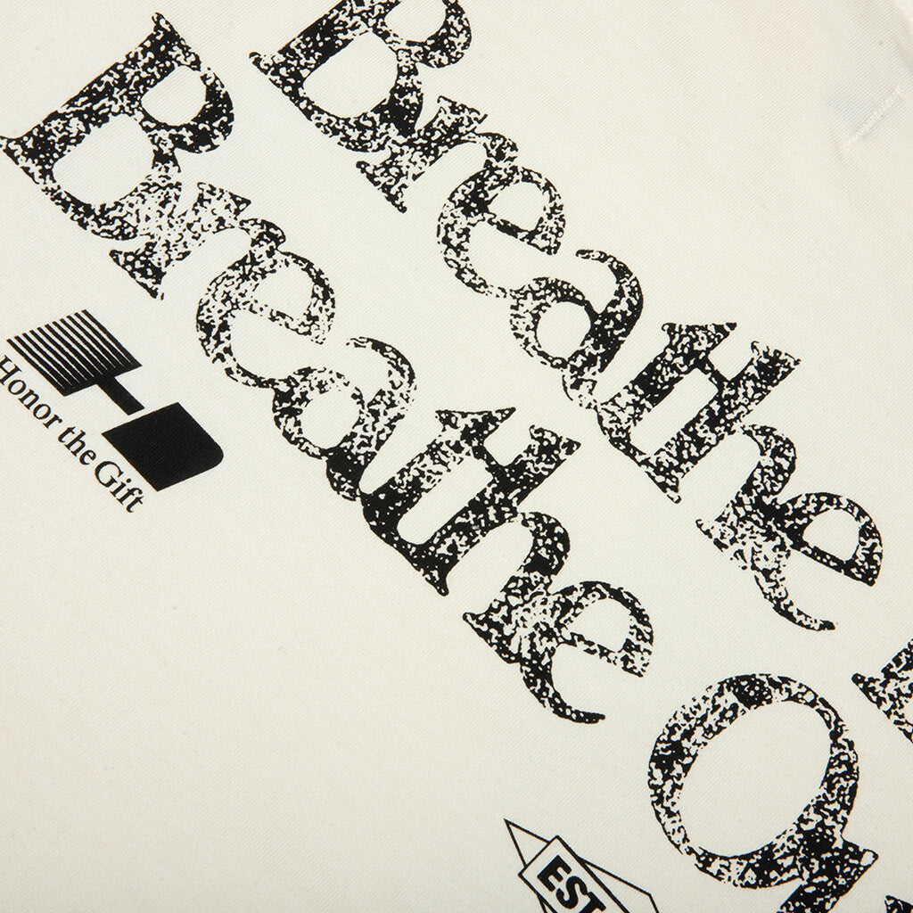 Breathe In Breathe Out S/S Tee - White