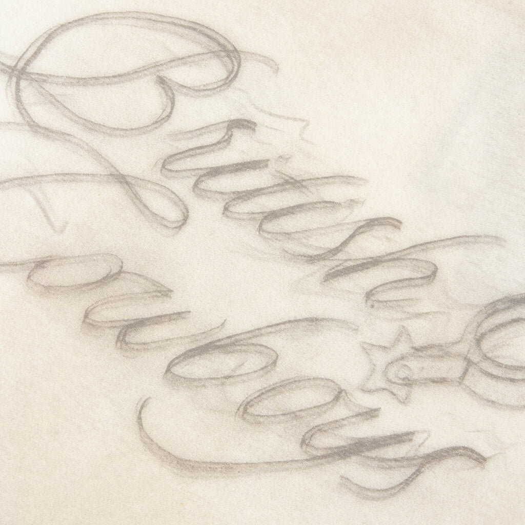 British Cowboys T-Shirt - Washed Ecru