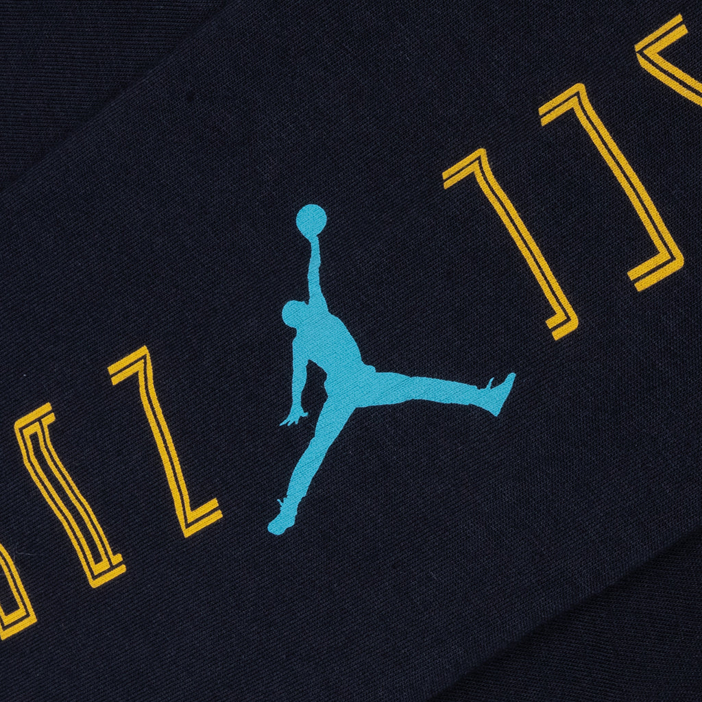 Brooklyn AJ11 Graphic L/S Tee - Black