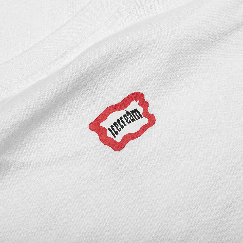 Bubble S/S Tee - White