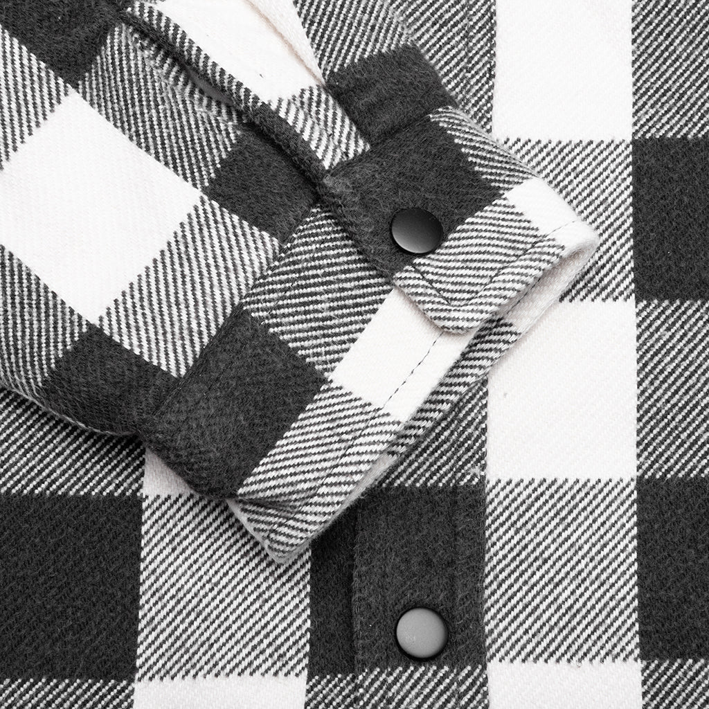 Buffalo Plaid Shirt - Bone