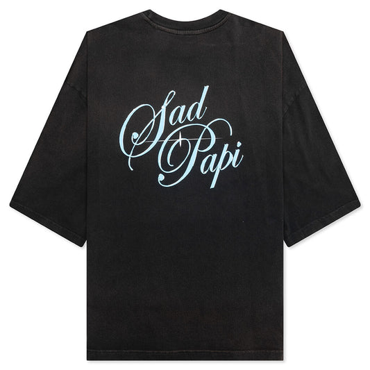 Sad Papi S/S Buffalo Tee - Black