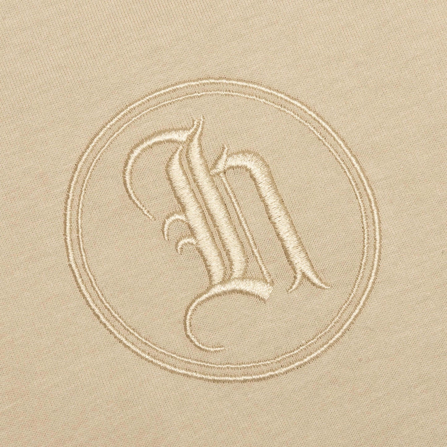 H Stamp Box Tee - Tan