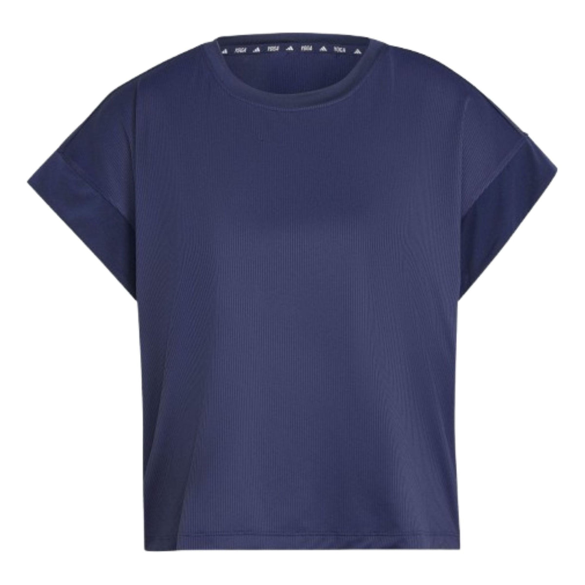 (WMNS) adidas Studio T-Shirt Asia Sizing 'Navy' IX0462