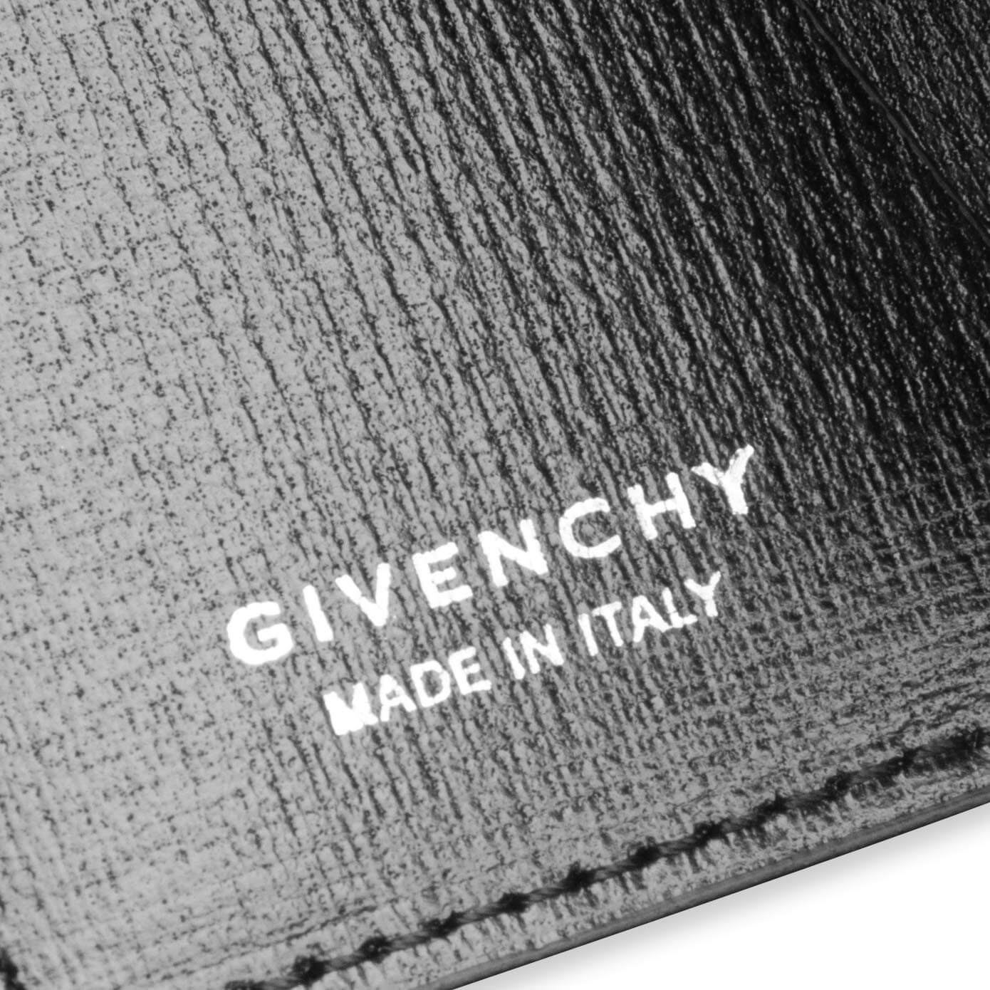 4G Leather Card Holder - Black