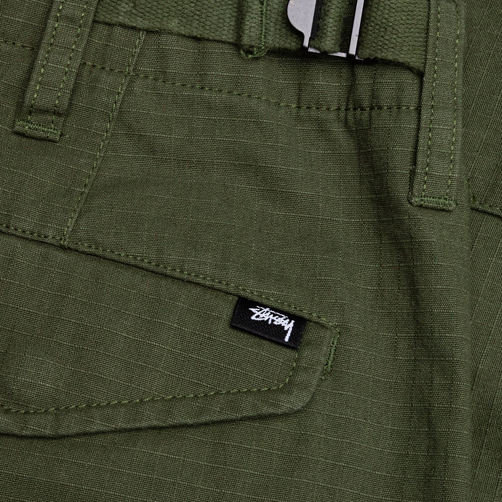 Cargo Ripstop Short - Olive Green