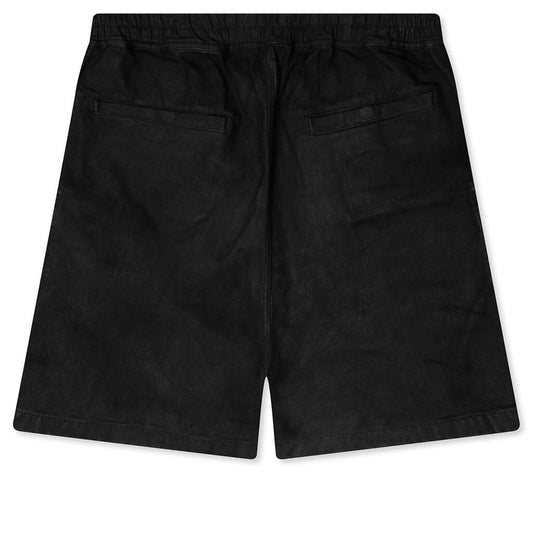 Cargobela Denim Shorts - Black Wax