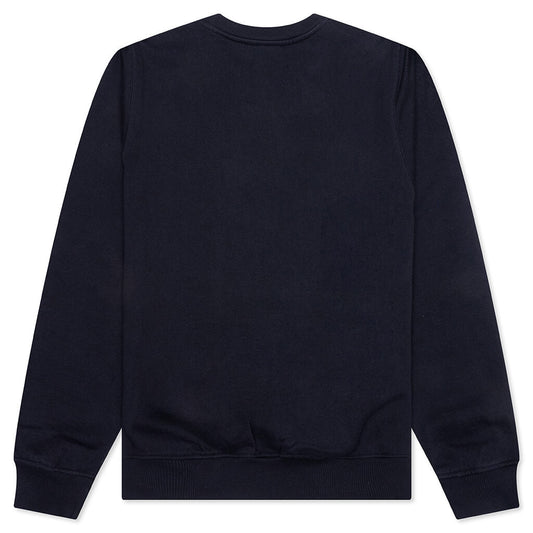Casa Crest Embroidered Sweatshirt - Black