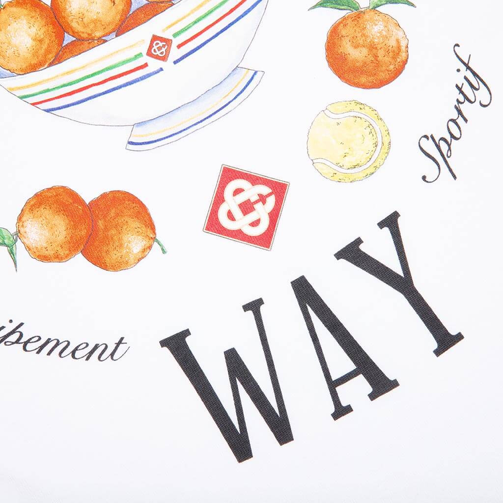 Casa Way Tee - White