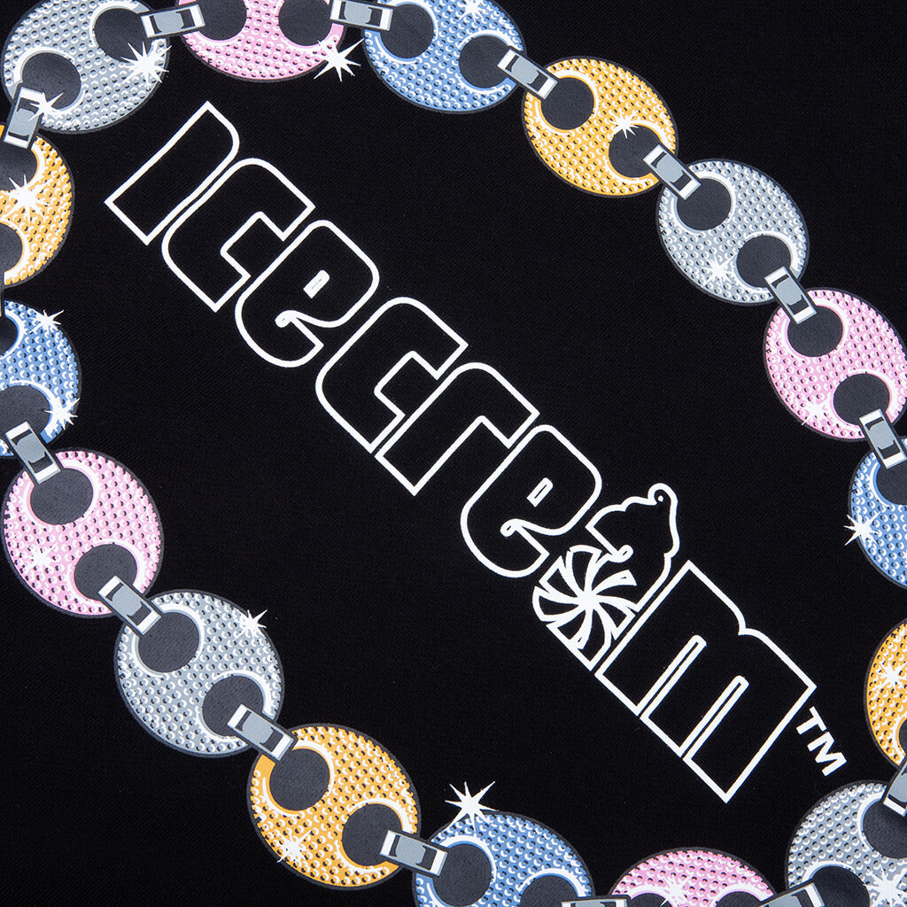 Chain Hoodie - Black