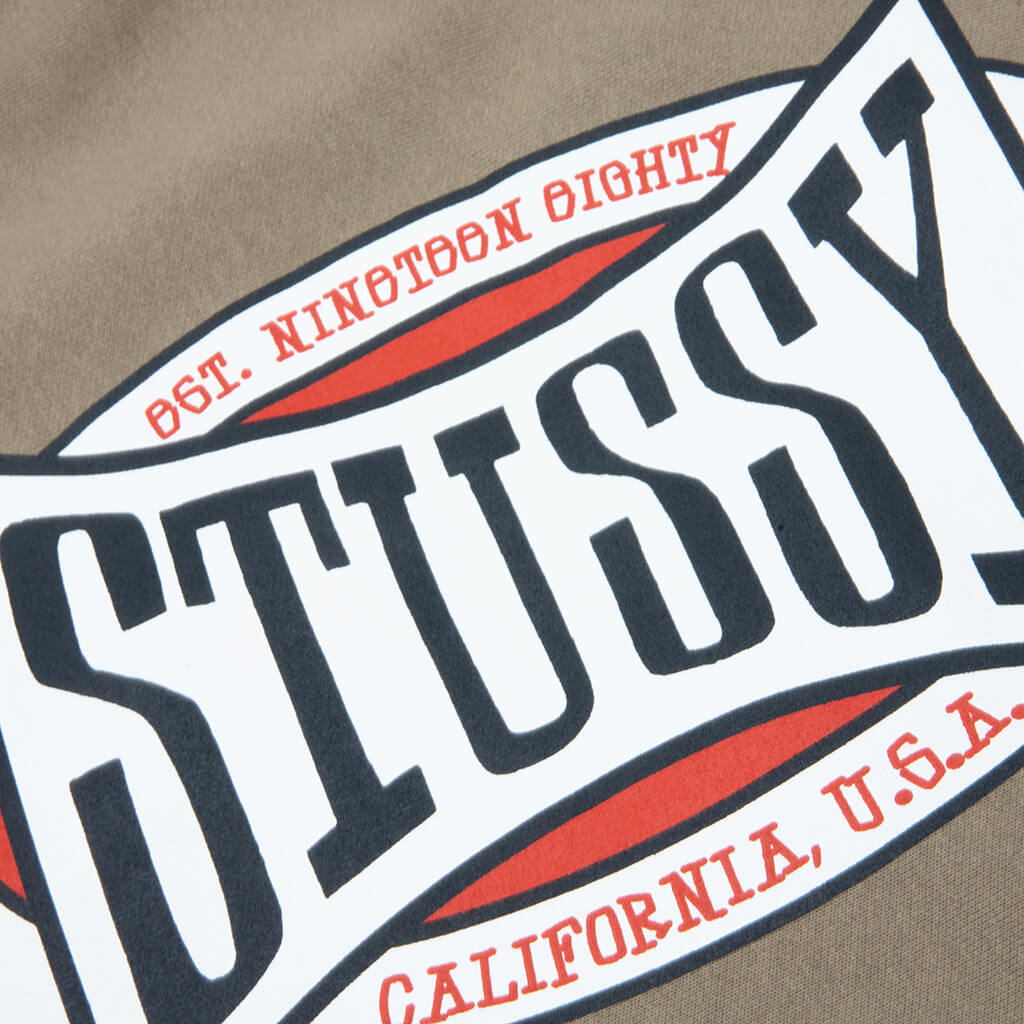 Champion Oval Zip Hoodie - Army