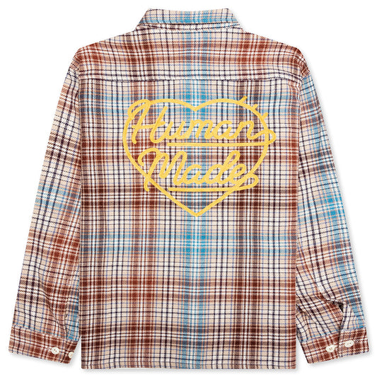 Check Shirt - White