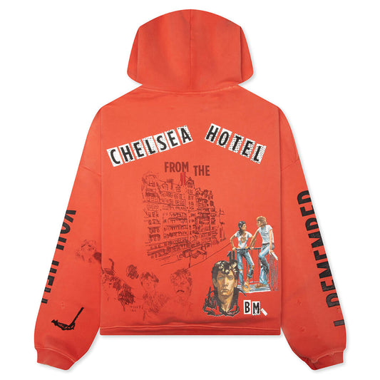 Chelseay Hotel Hoodie - Red