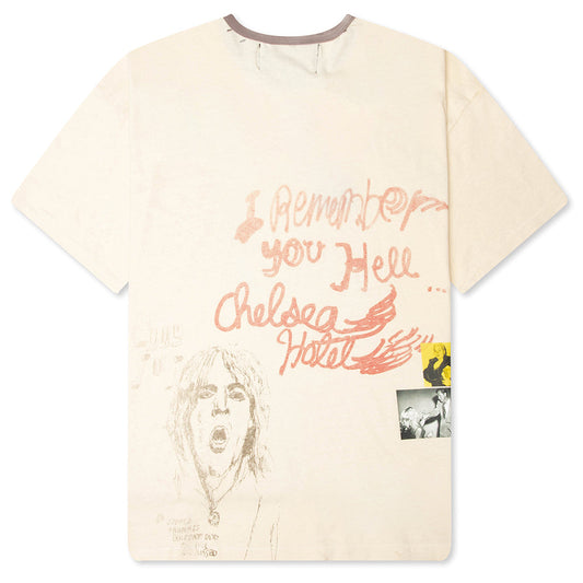 Chelseay Hotel Tee - Vintage Cream
