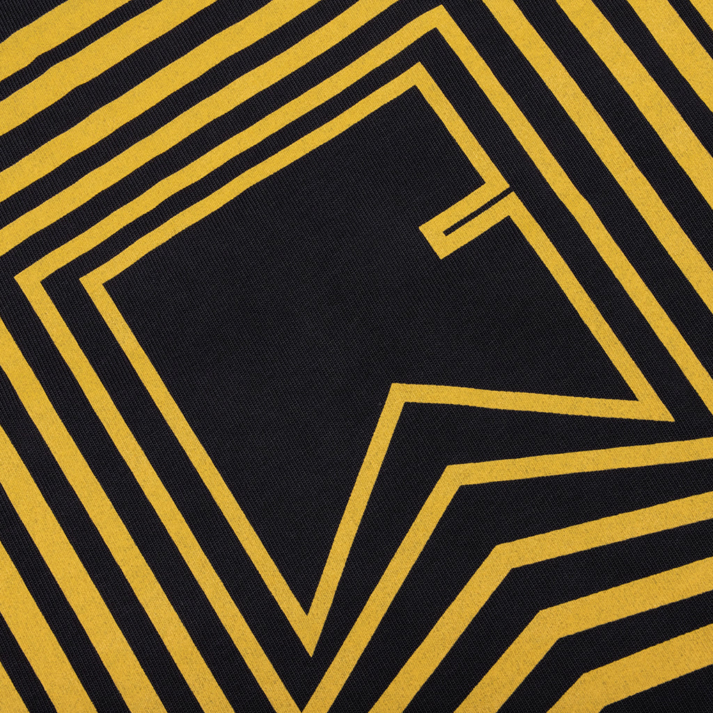 Chevron Logo Repeat Tee - Vintage Black