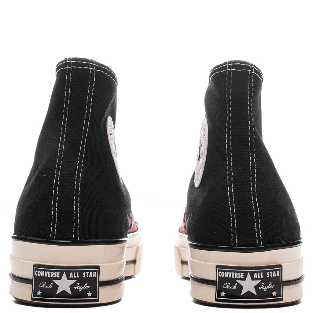 Chuck 70 Hi Fire - Black/Red/Yellow