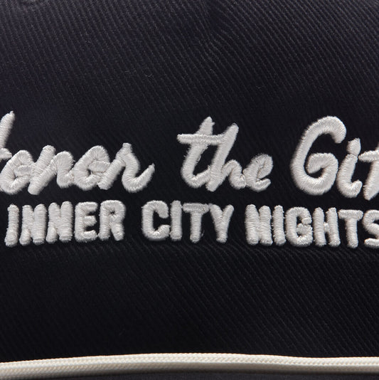 City Nights Trucker Cap - Black
