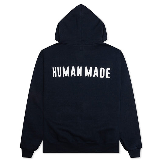 Classic Zip-Up Hoodie - Navy
