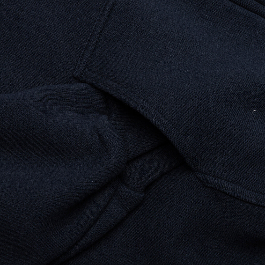 Classic Zip-Up Hoodie - Navy