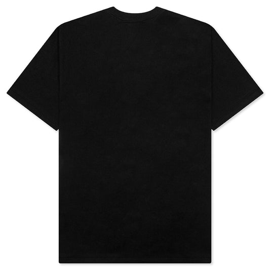 Color Camo Milo on Big Ape Tee - Black/Red