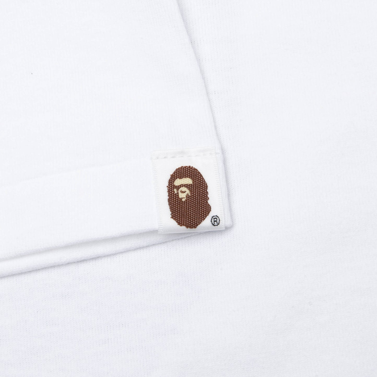 Color Camo Milo on Big Ape Tee - White/Navy