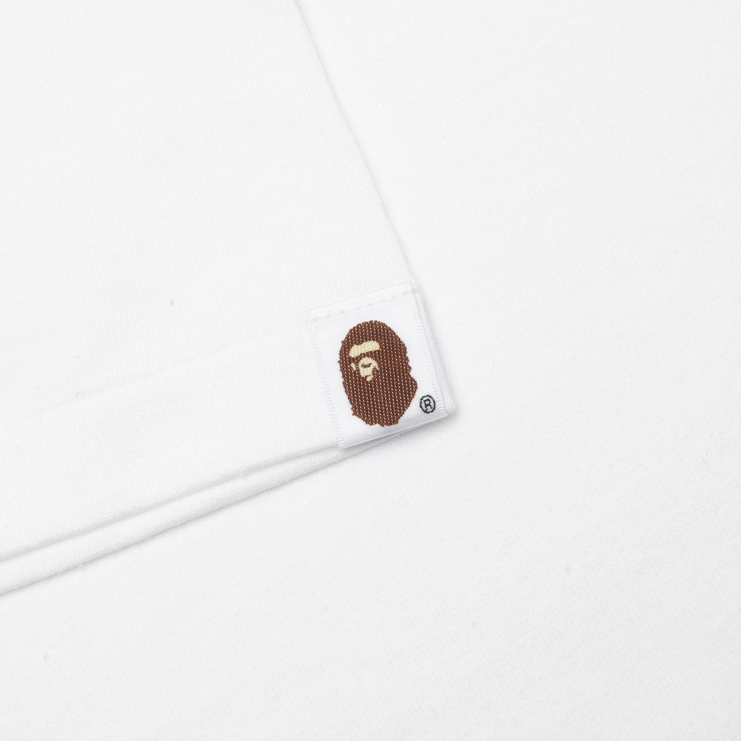 Color Camo Milo on Big Ape Tee - White/Purple