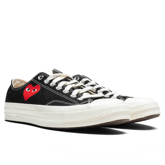 Converse x Comme Des Garcons PLAY All Star Chuck '70 Ox Small Red Heart - Black
