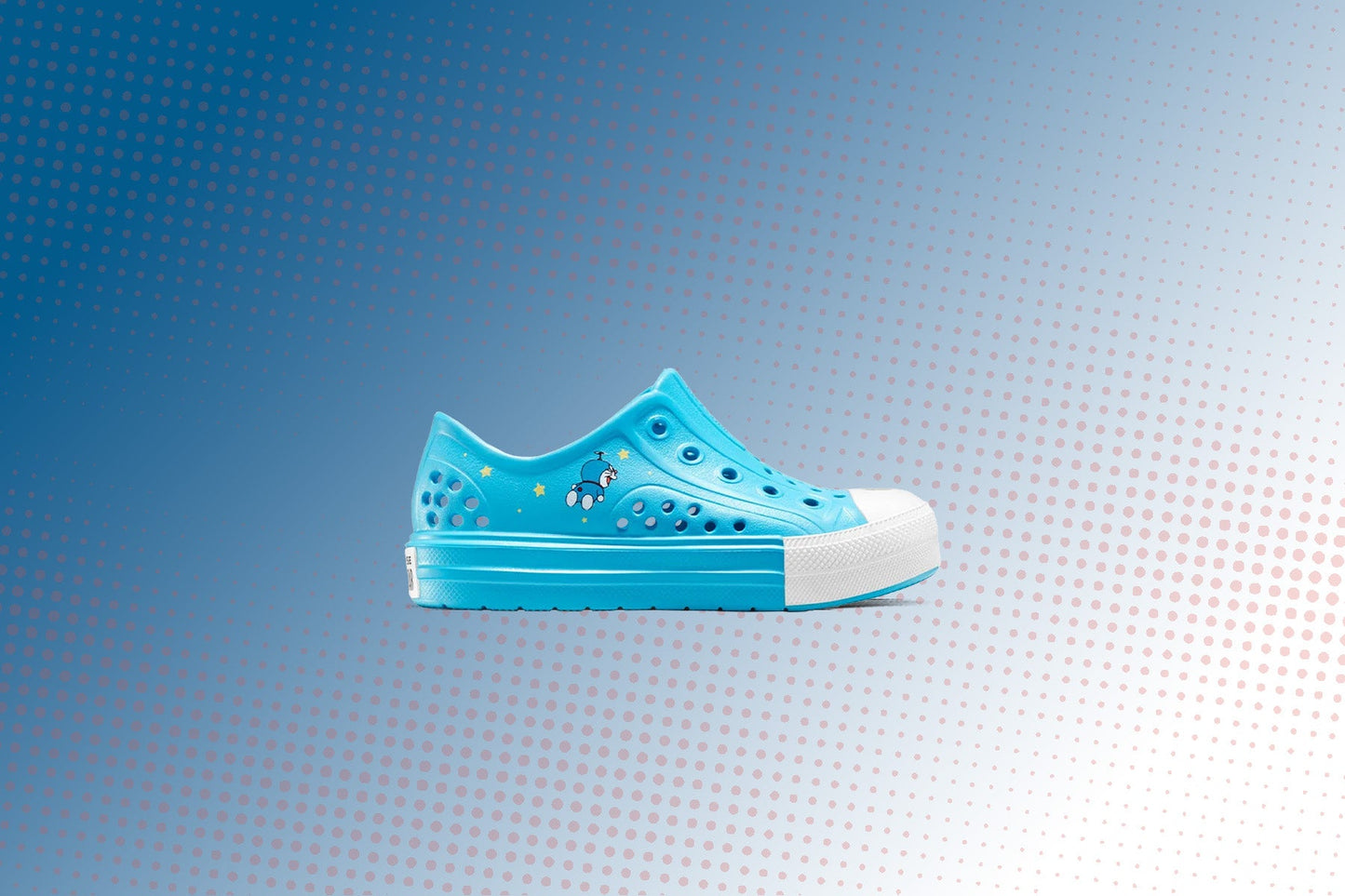 Converse x Doraemon Chuck Taylor All Star Play Lite CX - Hawaiian Ocean/White/Black