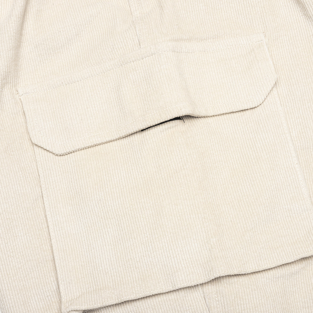 Corduroy Baggy Pant - Cream