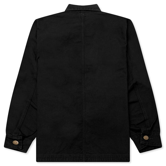 Cotton Canvas Coverall - Black