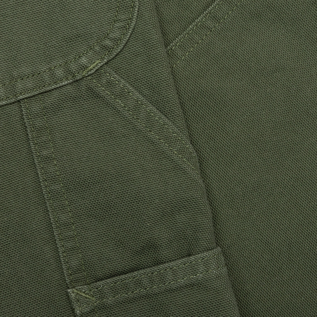 Cotton Canvas Painter Pant - Moss Green