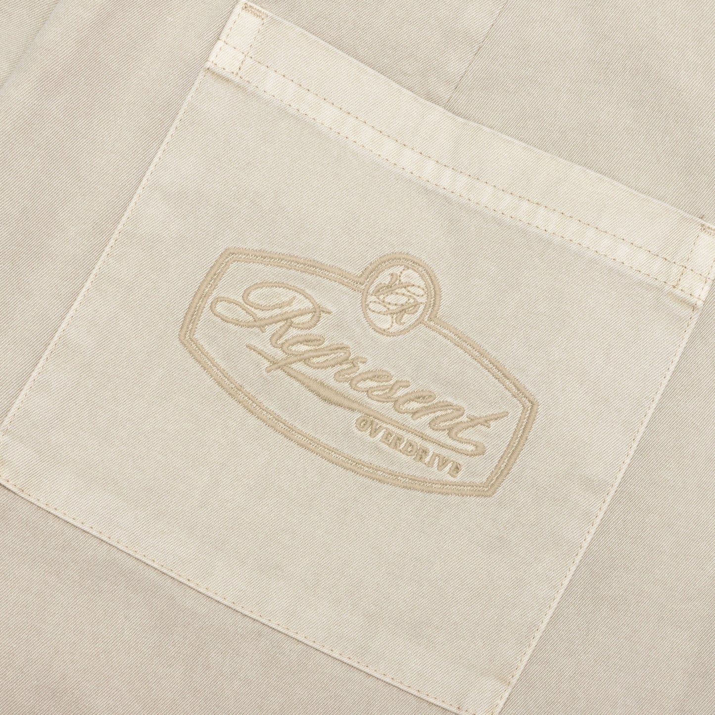Cotton Tailored Short - Beige