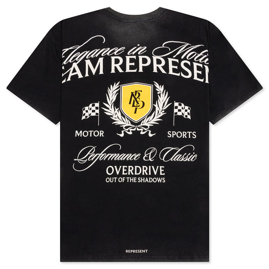Crest T-Shirt - Vintage Black