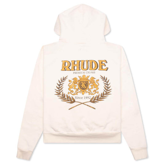Cresta Cigar Hoodie - Vintage White