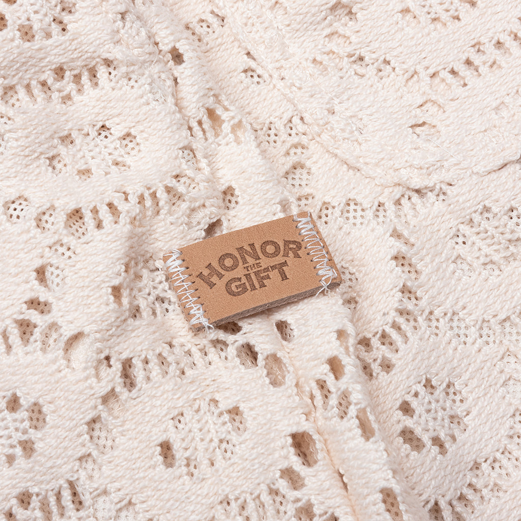 Crochet Short - Bone